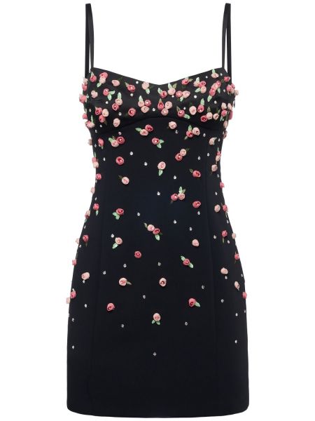 Brodert dress Blumarine svart