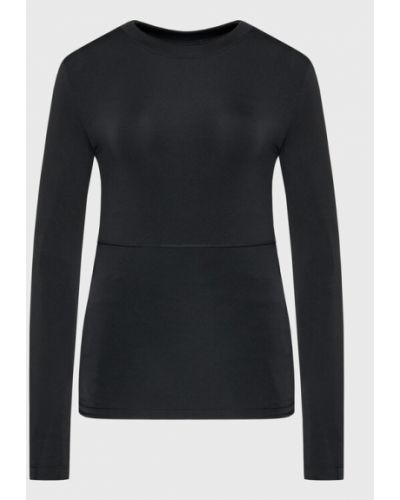 Slim fit felső Togoshi - fekete