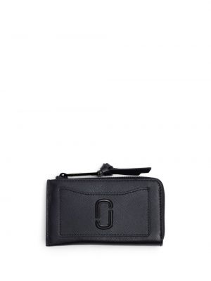 Kožená peněženka Marc Jacobs černá