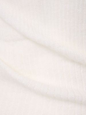 Vlněný svetr Jacquemus bílý