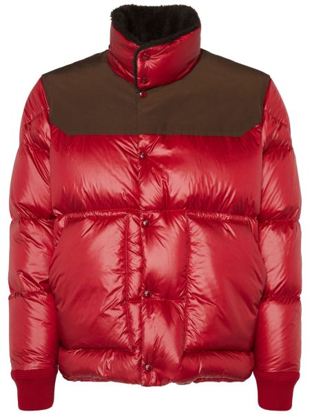 Nylon nalle takki Moncler punainen