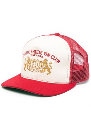 Casquette Rhude rouge