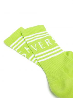 Socken mit print Versace grün