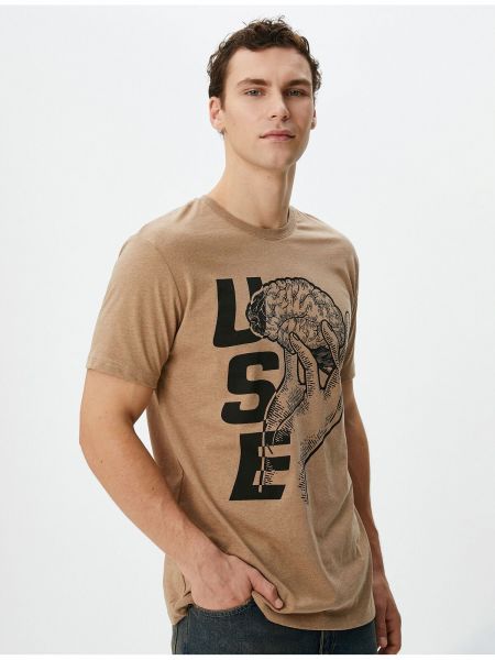 T-krekls ar apdruku Koton