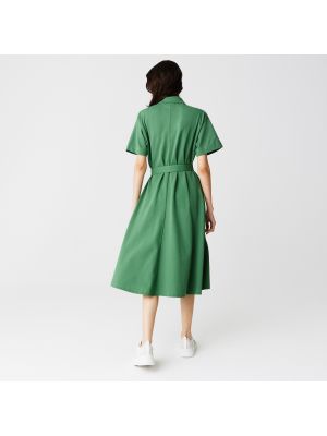 Платье Lacoste зеленое