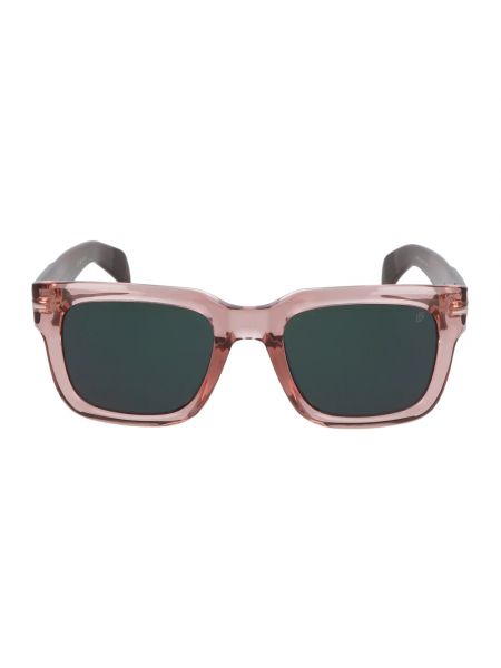 Okulary przeciwsłoneczne Eyewear By David Beckham różowe