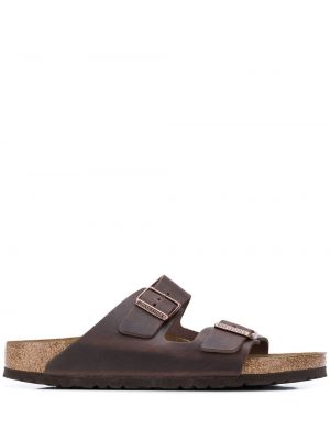 Sandále s prackou Birkenstock hnedá