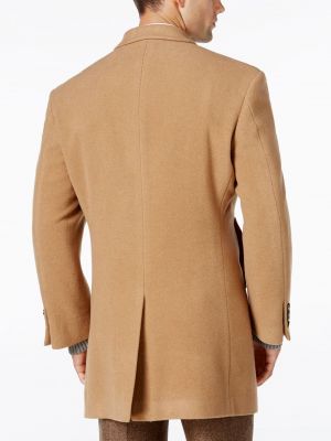 Шерстяное пальто Calvin Klein коричневое