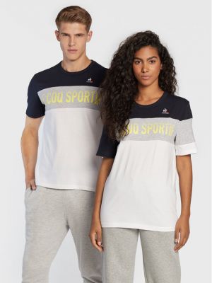 Marškinėliai Le Coq Sportif balta