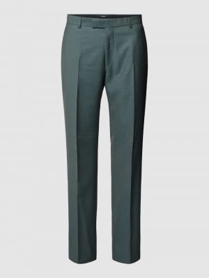 Obcisłe spodnie slim fit Joop! Collection zielone