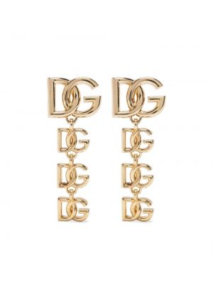 Обеци Dolce & Gabbana златисто