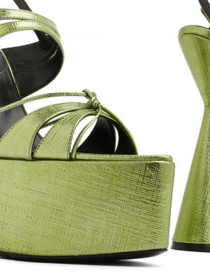 Platvorm sandaalid D'accori roheline