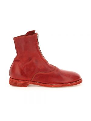 Ankle boots Guidi, czerwony