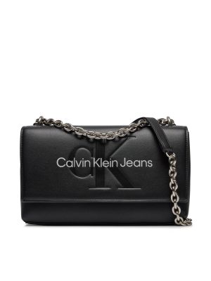 Mini-tasche Calvin Klein Jeans schwarz