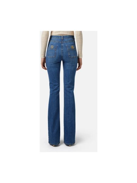 Bootcut jeans Elisabetta Franchi blau