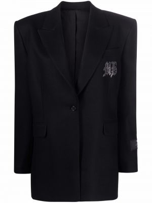 Lang blazer Maison Bohemique svart