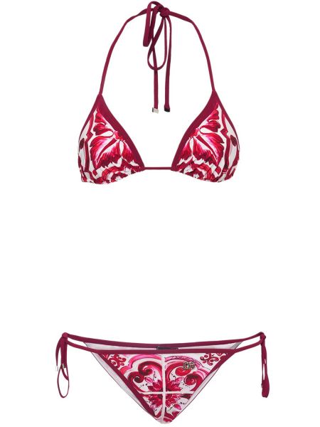 Trykt bikini Dolce & Gabbana