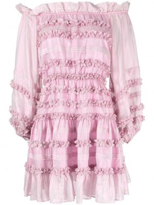 Sukienka mini Cynthia Rowley - Różowy