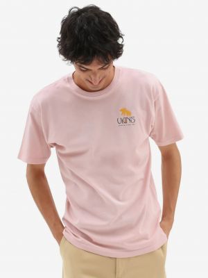Тениска Vans розово