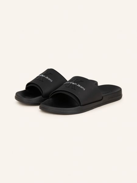 Pantofle Calvin Klein černé