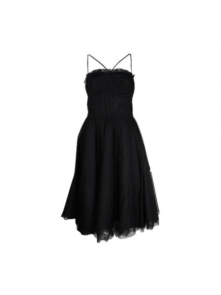 Sukienka bawełniana Dolce & Gabbana Pre-owned czarna