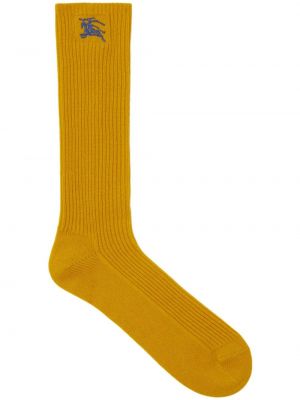 Čarape Burberry žuta