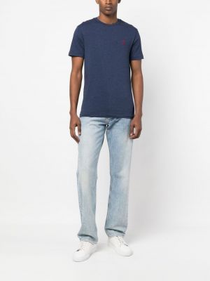 Karierte cord t-shirt Polo Ralph Lauren blau