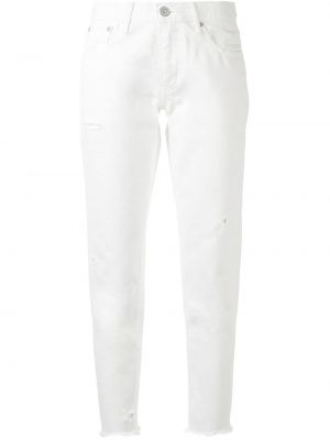 Bílé džíny Moussy Vintage