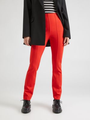 Pantaloni Tommy Hilfiger roșu