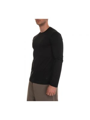 Slim fit sweatshirt Emporio Armani schwarz