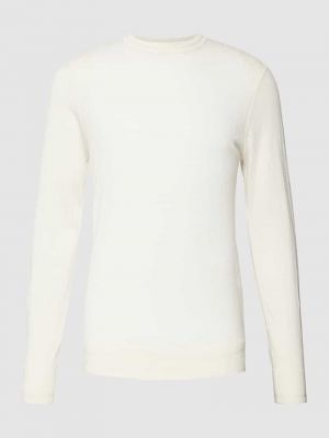 Sweter wełniany Tommy Hilfiger biały