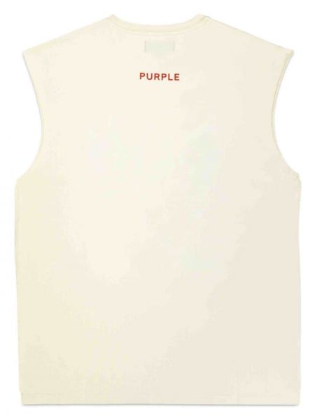 Chemise en coton à imprimé Purple Brand