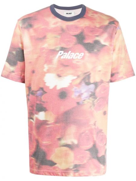 Camiseta de flores Palace rosa