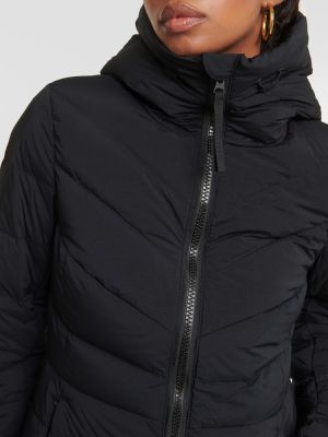 Pérový krátký kabát Canada Goose čierna