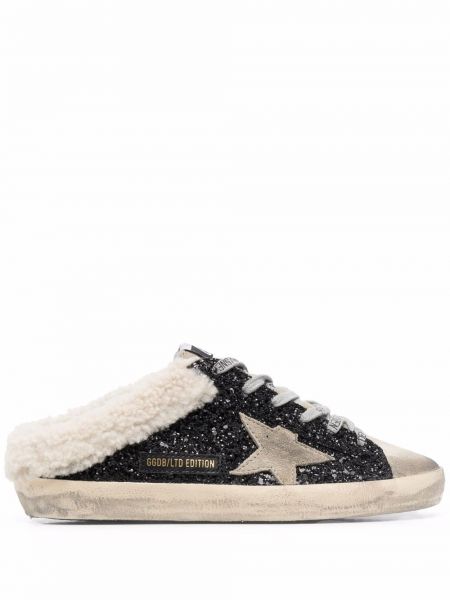 Stjernemønster skli på slip-on sneakers Golden Goose