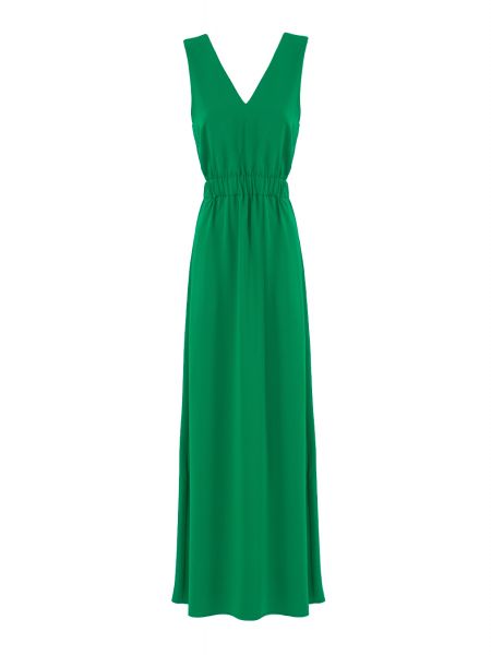 Длинное платье P.a.r.o.s.h. зеленое
