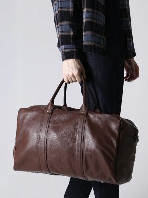 Кожаная дорожная сумка Doucal's коричневая