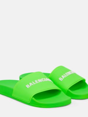 Ниски обувки Balenciaga зелено