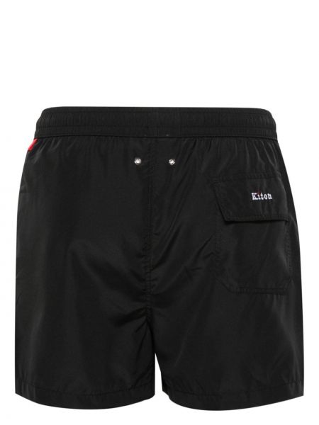 Shorts mit stickerei Kiton schwarz