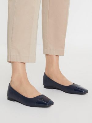Туфли с квадратным носком Wallis синие