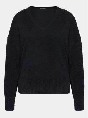 Пуловер Sisley черно