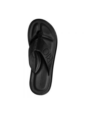 Sandały Emporio Armani czarne
