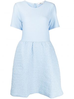 Kleid ausgestellt B+ab blau