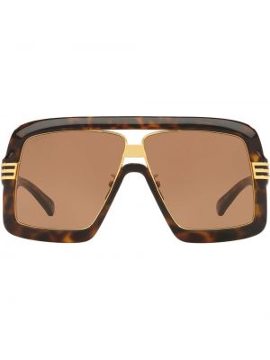 Oversized glasögon Gucci Eyewear brun