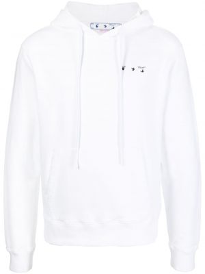 Hoodie Off-white vit