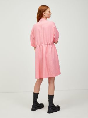 Košeľové šaty Vero Moda ružová