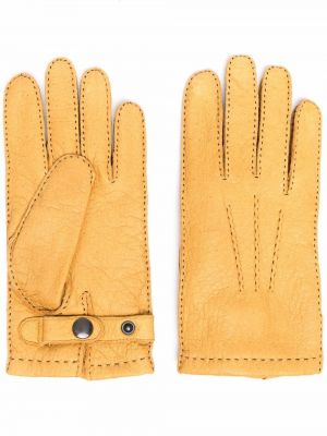 Rękawiczki skorzane Mackintosh, żółty