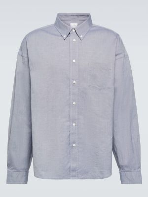 Camicia di cotone Visvim blu