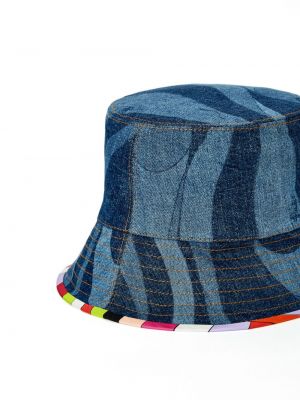 Mütze aus baumwoll Pucci blau