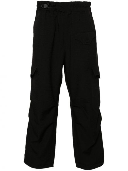 Pantaloni cargo cu imagine Y-3 negru